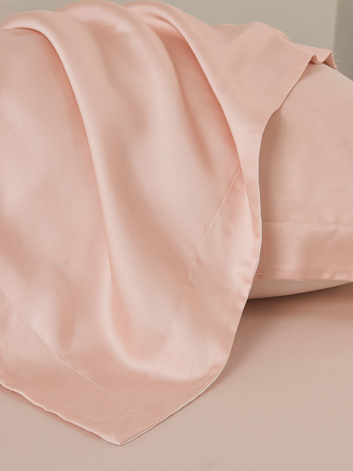 Tipsy Pink TENCEL™ Pillow Sham x2p