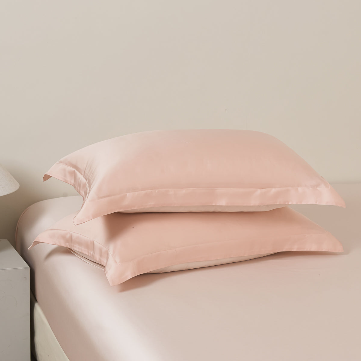 Tipsy Pink TENCEL™ Pillow Sham x2p