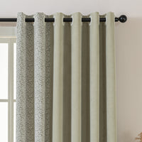 Verdure Leaf Jacquard Curtain