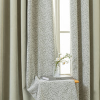 Verdure Leaf Jacquard Curtain