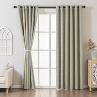 Verdure Leaf Jacquard Curtain