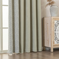 Verdure Leaf Jacquard Curtain