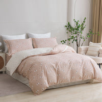 Vivian Cotton Bedskirt Duvet Cover Set