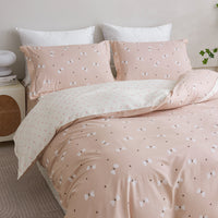 Vivian Cotton Bedskirt Duvet Cover Set