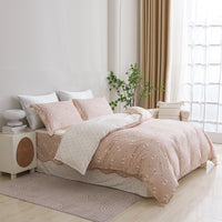 Vivian Cotton Bedskirt Duvet Cover Set
