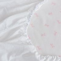 Vivian Cotton Bedskirt Duvet Cover Set