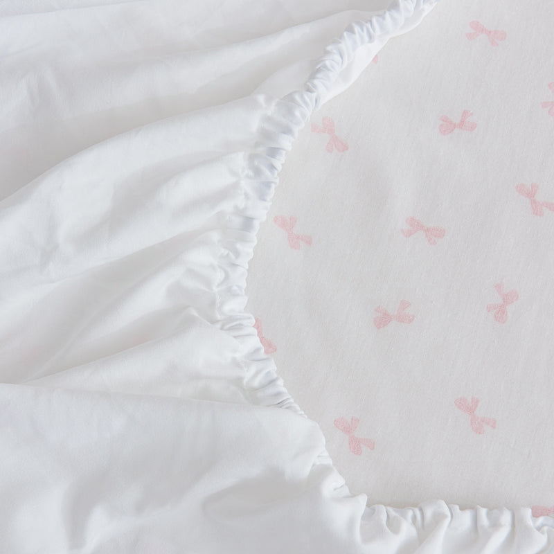 Vivian Cotton Bedskirt Duvet Cover Set