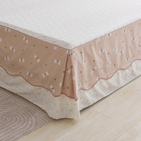 Vivian Cotton Bedskirt Duvet Cover Set
