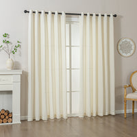 Warp-Weft Sheer Curtain
