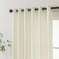 Warp-Weft Sheer Curtain