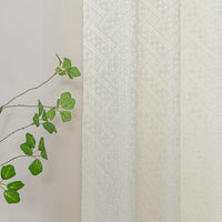 Warp-Weft Sheer Curtain