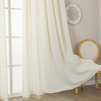 Warp-Weft Sheer Curtain
