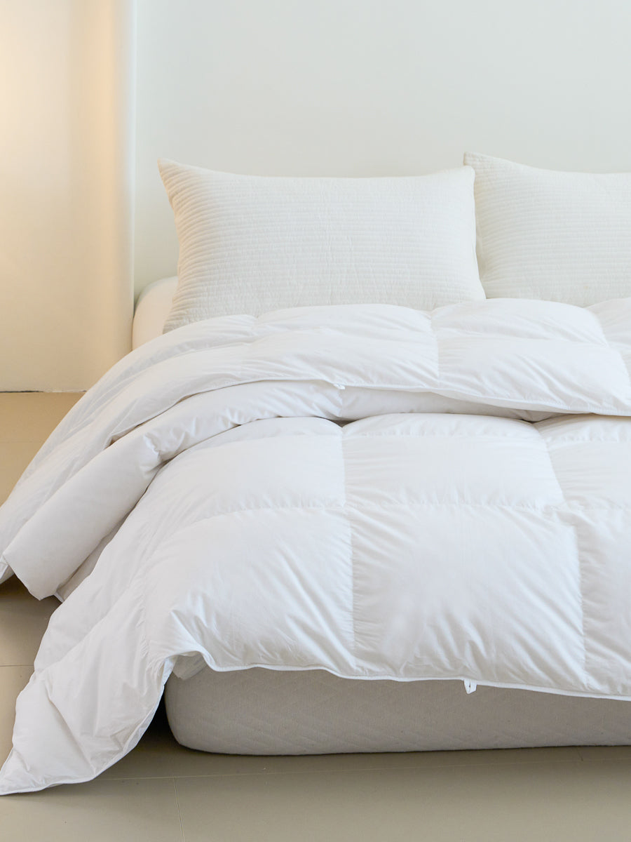 White Duck Down All Season Duvet Insert