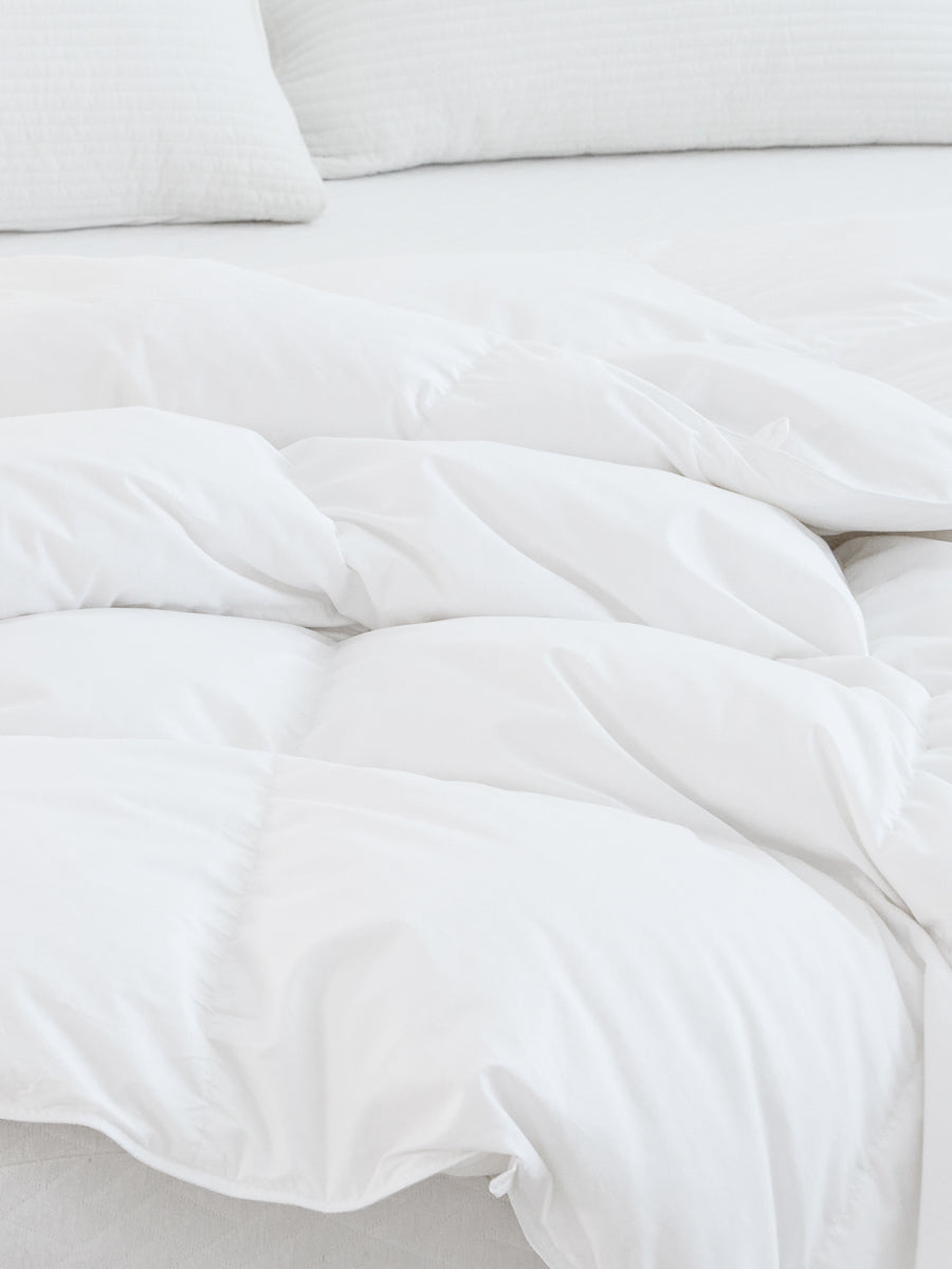 White Duck Down All Season Duvet Insert