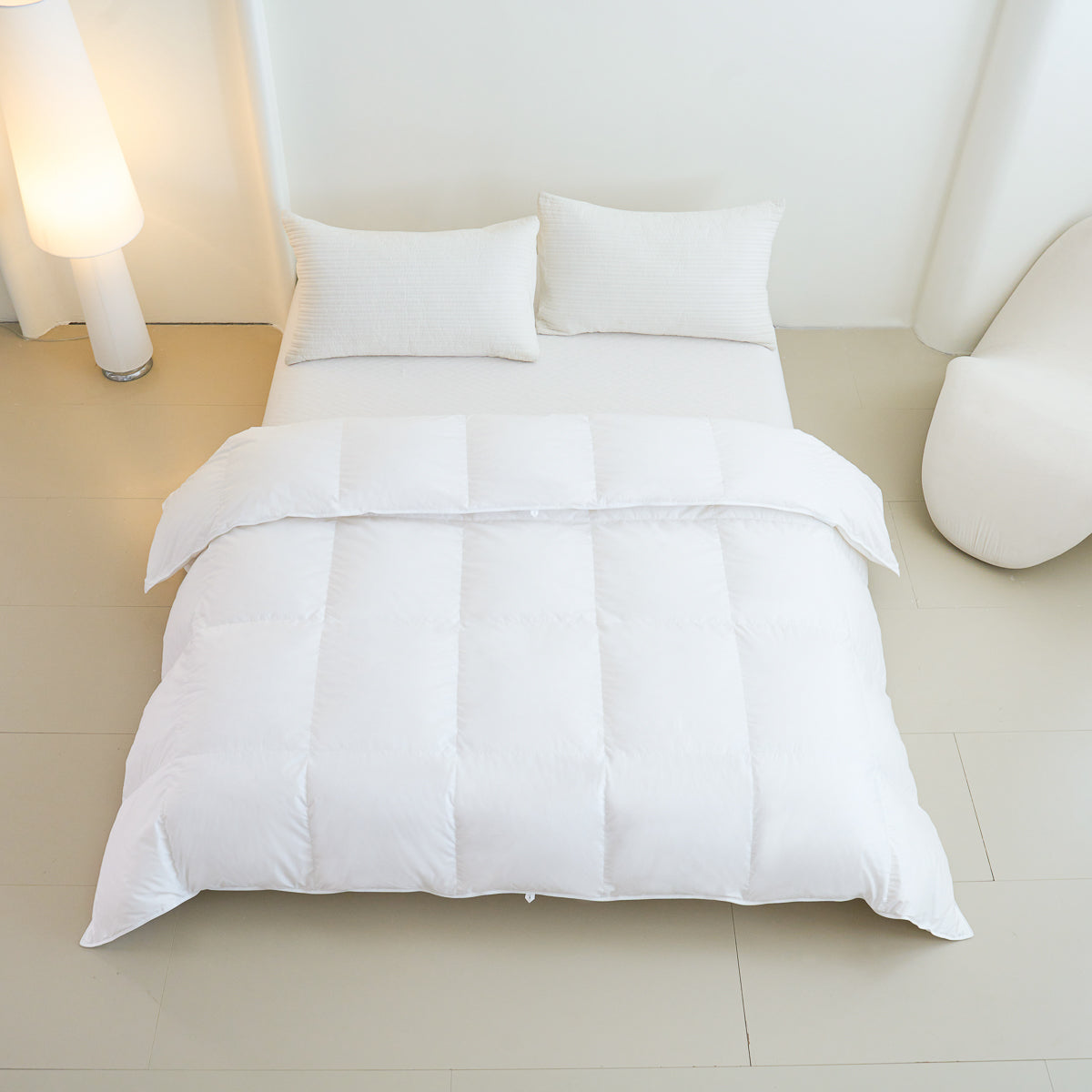 White Duck Down All Season Duvet Insert