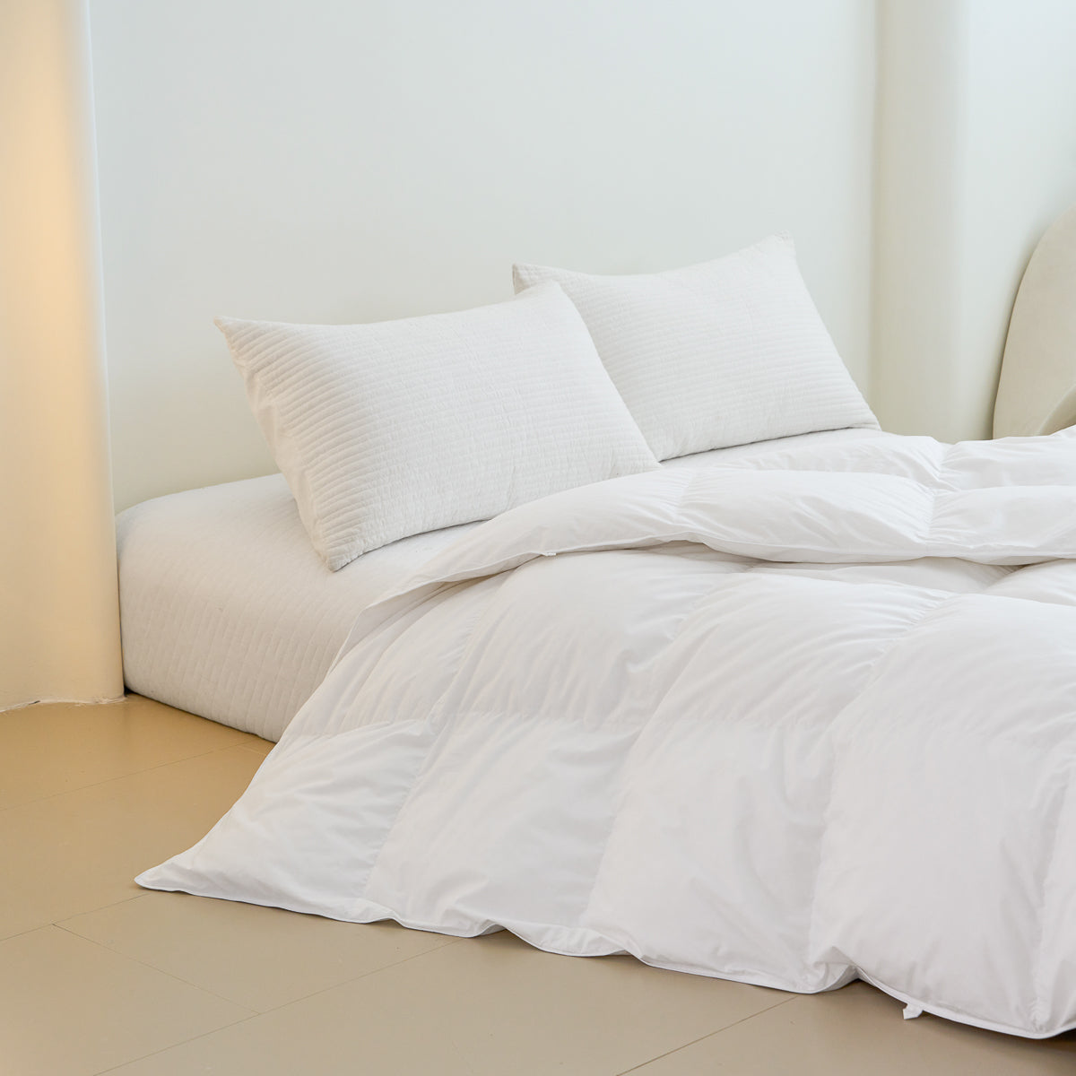 White Duck Down All Season Duvet Insert