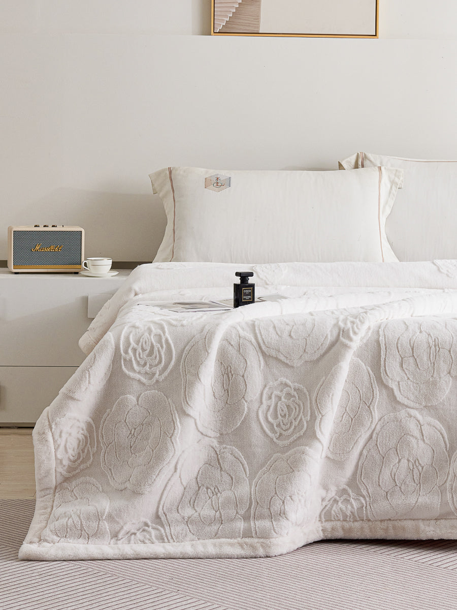 Whitney Luxe Faux Fur Winter Blanket