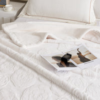 Whitney Luxe Faux Fur Winter Blanket