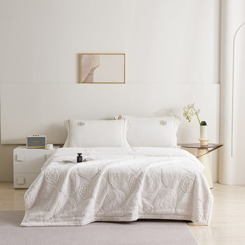 Whitney Luxe Faux Fur Winter Blanket