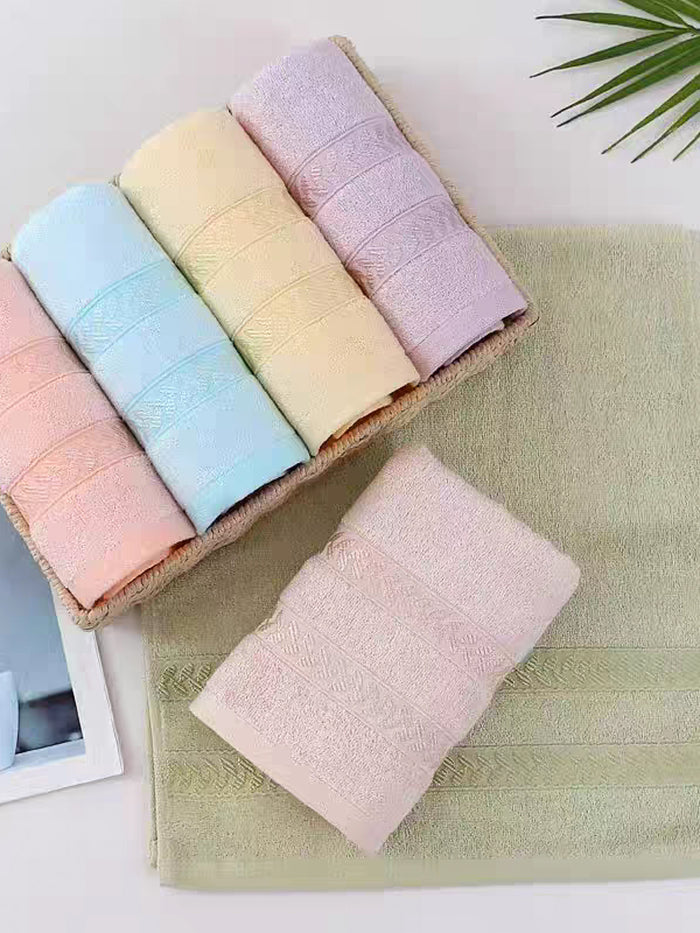 温尼 竹纤维云柔毛巾 