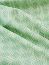 Xi Matcha Green Pattern Cotton Fitted Sheet