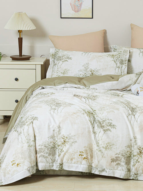 Asher Floral Premium Cotton Bedspread Set