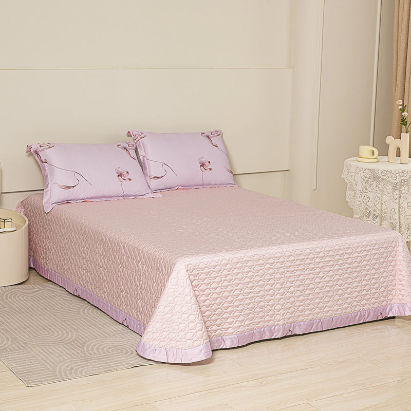 Rosy TENCEL™ Bedspread Set