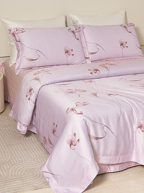 Rosy TENCEL™ Bedspread Set