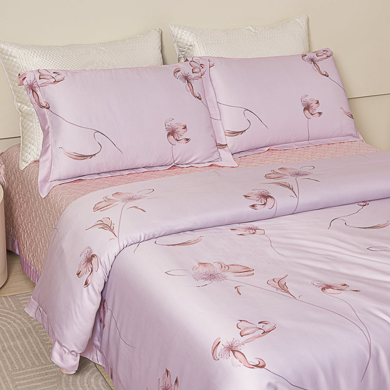 Rosy TENCEL™ Bedspread Set