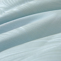 Floating Blue Tencel™ Jacquard Light Comforter