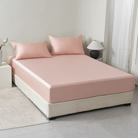 Water Pink Tencel™ Fitted Sheet Set