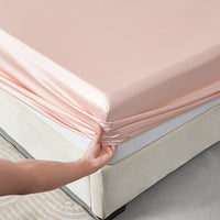 Water Pink Tencel™ Fitted Sheet Set