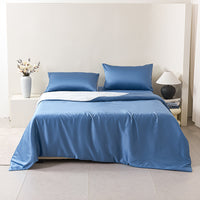 Cloisonne Blue Tencel™ Fitted Sheet Set