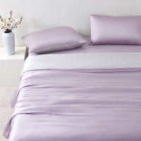 Starry Purple Tencel™ Fitted Sheet Set