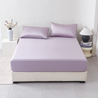 Starry Purple Tencel™ Fitted Sheet Set