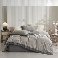 Yanis Classic Cotton Weave Fitted Sheet Set