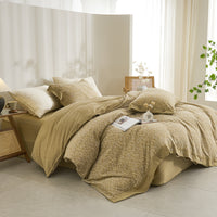 Yelena Classic Cotton Weave Fitted Sheet Set