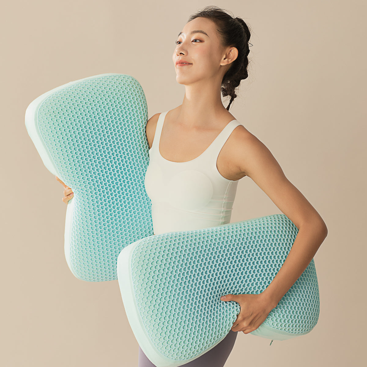 (Exclude from Promotion) PiloMio® Streamline Pressure Relief Memory Foam Pillow