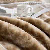 Zane Pattern Raschel Velvet Winter Blanket