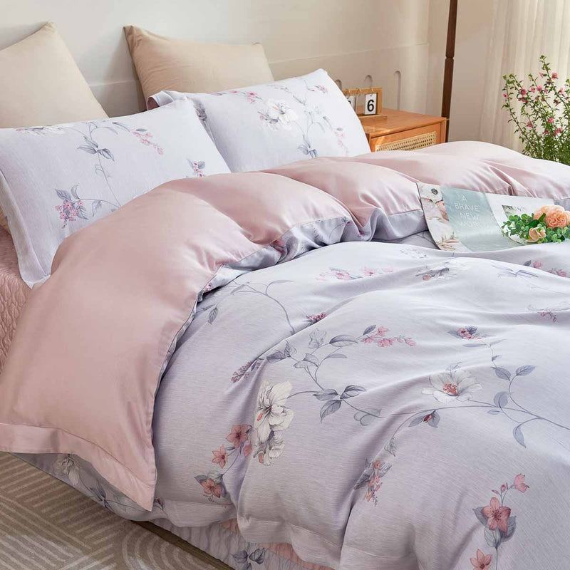 Zaria Floral TENCEL™ Lyocell Bedspread Set