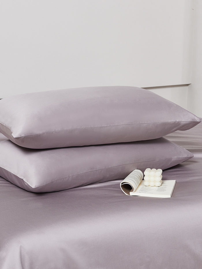 Zen Gray Premium Cotton Duvet Cover Set