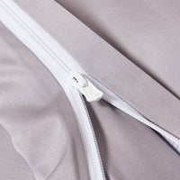 紫染灰 长绒棉套件