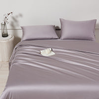 紫染灰 长绒棉套件