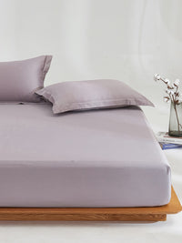 Zen Gray Premium Cotton Fitted Sheet