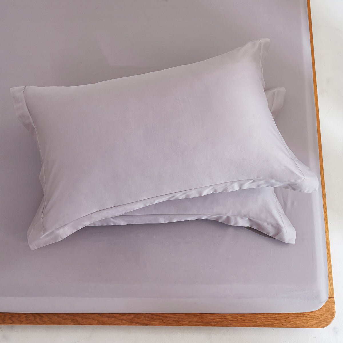 Zen Gray Premium Cotton Fitted Sheet