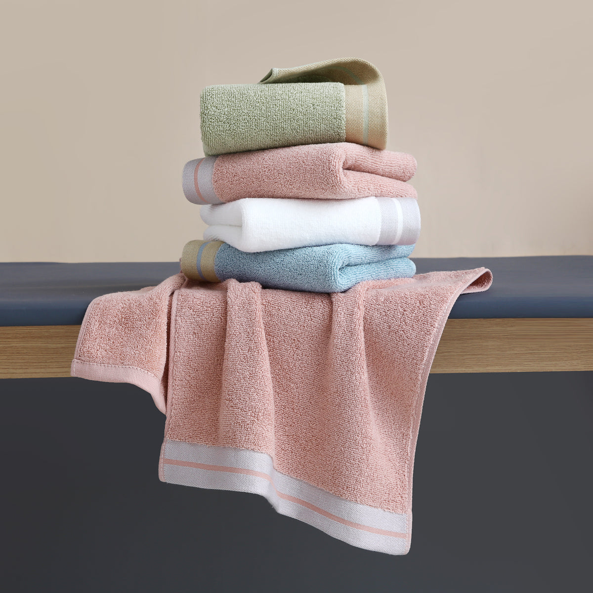 真希 长绒棉云柔毛巾