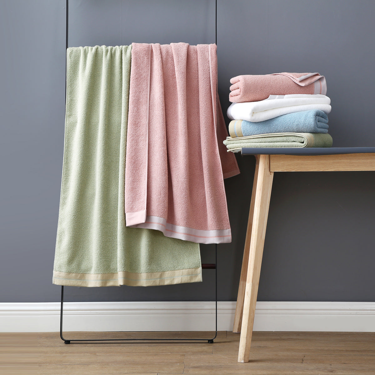 真希 长绒棉云柔方巾