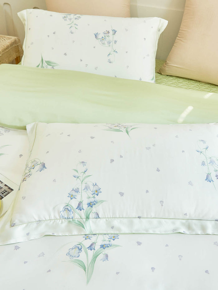 Bluebell Floral TENCEL™ Lyocell Pillow Sham Set