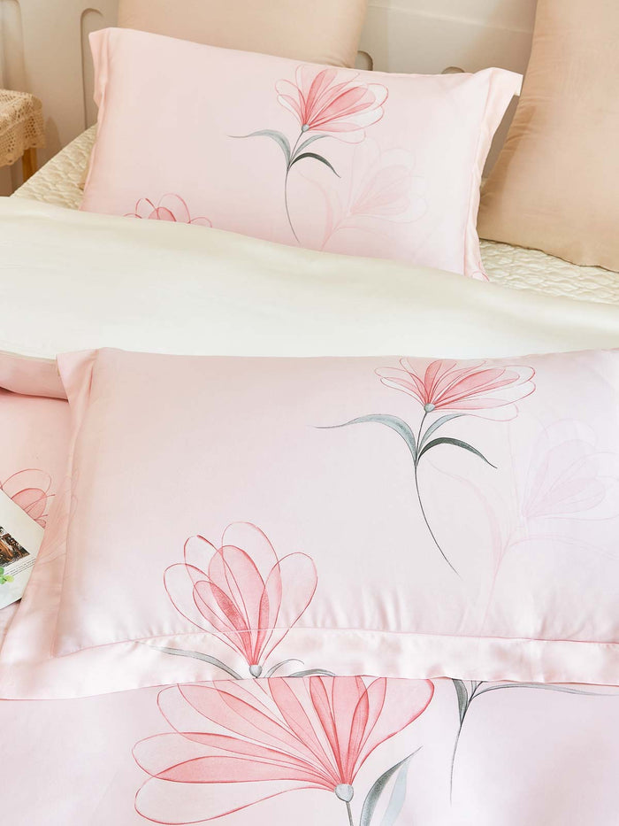 Lethia Floral TENCEL™ Lyocell Pillow Sham Set