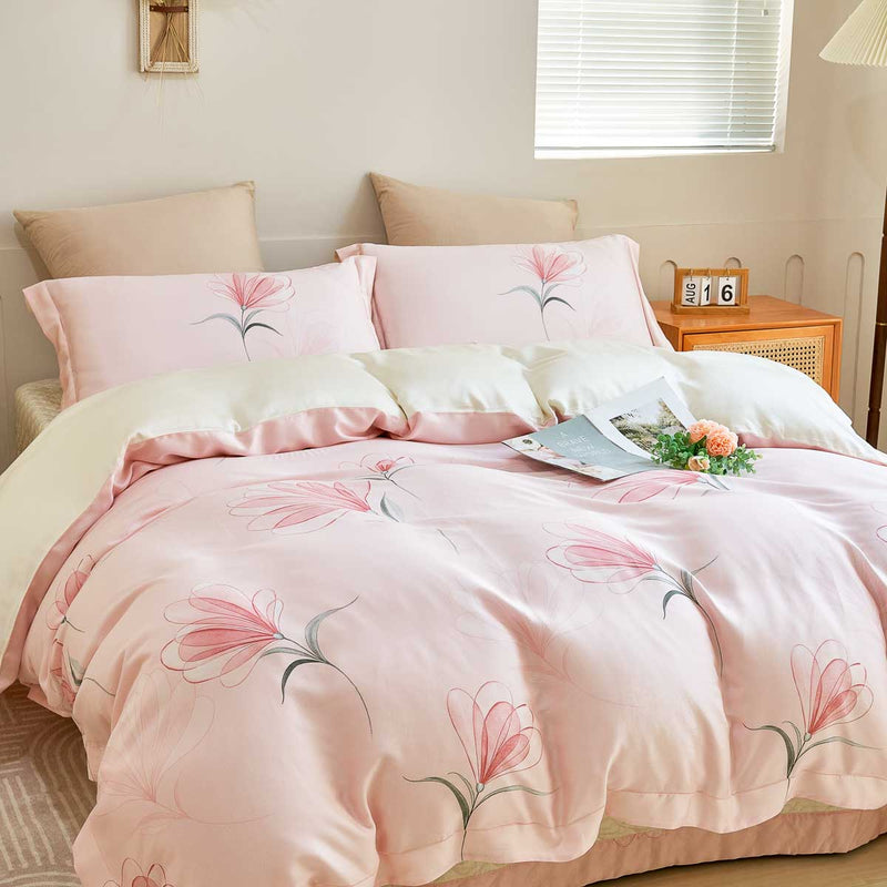 Lethia Floral TENCEL™ Lyocell Bedspread Set